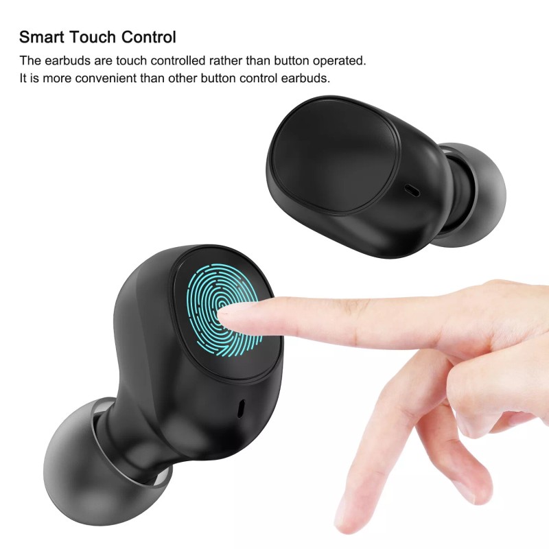 MyBat True Wireless Earbuds with Charging Case IPX5 Waterproof in-Ear
