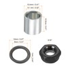 PATIKIL Skateboard Truck Hardware Kit Skateboard Truck Lock Nut Axle