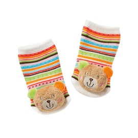 Fehn 091519 Rattle Socks Teddy Teddy Teddy