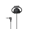 Single Earphone with D-Shaped Wave-Adjustable Design-3.5mm Plug, for All-Round Use