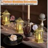 Tuanse 24 Pack Mini Lanterns Bulk Small Lanterns Decorative with