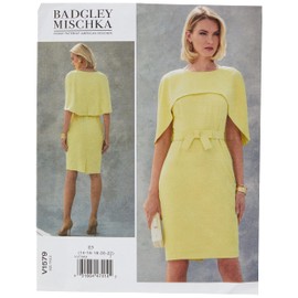 Vogue Patterns 1579 E5, Misses Petite Dress, Sizes 14-22, TISSUE Multicoloured, 20 x 0.5 x 25 cm