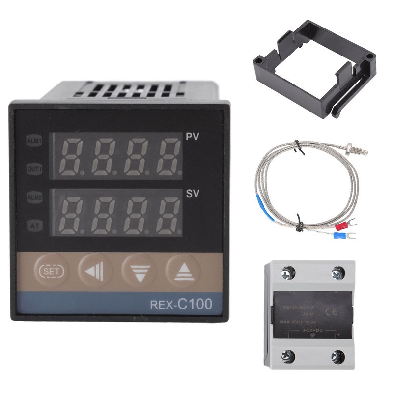 PID Thermostat Temperature Controller Set 0‑400℃ Chicken House Temperature Controller