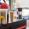 ANMOO Toothpicks Holder, 2PCS Acrylic Toothpick Box Transparent Square Cocktail