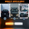 Nrgedzam 2 in 1 LED Traffic Advisor Light Bar, 40