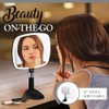 Mirrorvana Espejo de Mano Iluminado con asa, diseño de Mango