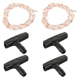 Veemoon 2 Sets Drawstring Ladder Rope Pull Down Attachment Attic Door Pull Attic Access Door Cord Cord for Garage Opening Rope Component Plastic Garage