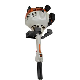 OMMUU Trimmer Rack Weed Eater Hanger for Garage Organization Wall Mounted,Garden Power Tool Hanger,Weed Whackers Holder,Heavy Duty Hooks for Weedeater,Grass Trimmer, Hedge Trimmer, Garage Trimmer