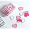 Reusable Ice Cubes, 15 Pack Colorful Heart Shaped Ice Cubes