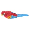 Parrot Figurine Simulation Vivid Innovative Wall Mounted Hand Painted Resin