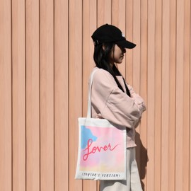 MonaEsquille Fabric Bag, Shopping Bag, Funny Gifts, Music Lover Gift, Album Inspired Gift, Singer Fan Gift, It's A Thing You Wouldn't Understand Jute Bag, Ts-pink