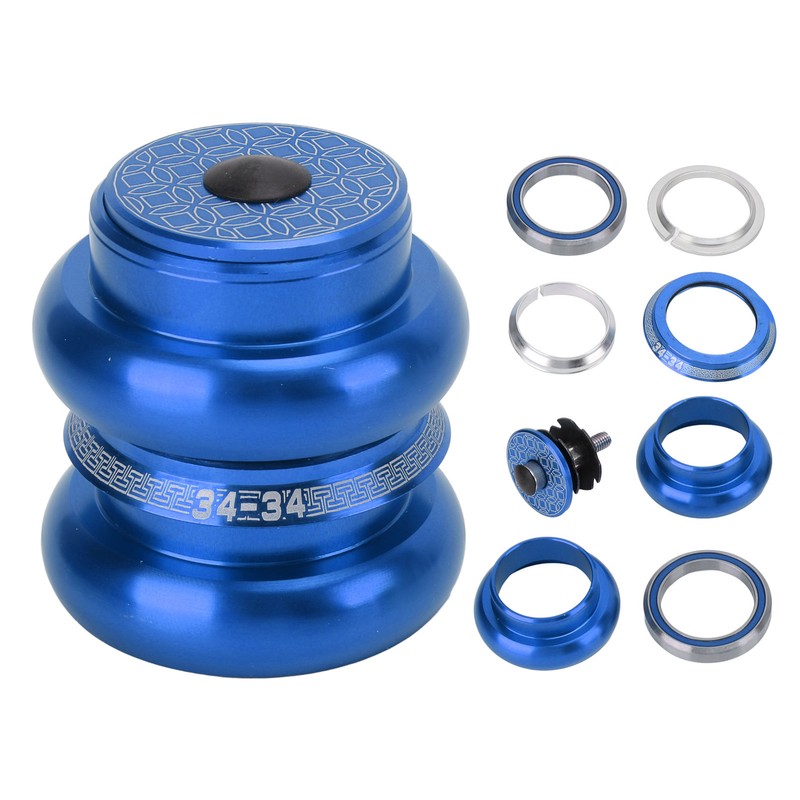 Viaron 34mm Bike Headset Double Bearings Bicycle Front Fork Stem