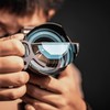 zalati Kaleidoscope Lens Semicircle Special Effects Camera Glass Filter Handheld