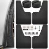 URMECCH Splash Guards Mud Flaps For VW Golf Mk4 MK6