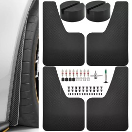 URMECCH Splash Guards Mud Flaps For VW Golf Mk4 MK6 MK7 MK7.5 MK8 GTI GTD GTE R R-line