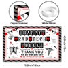 Wollmix Happy Rad Tech Week Decorations Banner - 70.8 x
