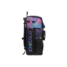 Boombah Superpack Bat Bag - Backpack Version (no wheels) - Holds 4 Bats - Lava 2.0 Bat Bag Multi