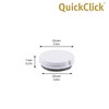 Wagner QuickClick® Furniture Gliders Chair Gliders Reversible Wool Felt +