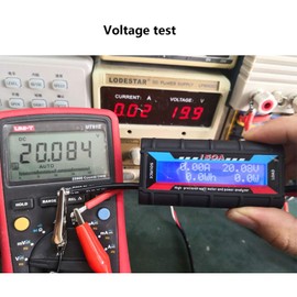 150A Watt Meter Power Analyzer High Precision RC with Digital LCD Screen for Voltage (V) Current(A) Power(W) Charge(Ah) and Energy (Wh) Measurement