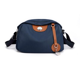 Bolsos cruzados para mujer, de moda, bolso cruzado de nailon para mujer, bolso de hombro pequeño para mujer, Azul oscuro, Small