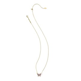 Kendra Scott 14k Gold-Plated Lillia Crystal Pendant Necklace in Violet Crystal, Fashion Jewelry for Women