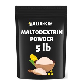 Essencea Maltodextrin Powder 5lb Pure Bulk Ingredients | Carbohydrate Powder - Carb Powder - Workout Powder Bulk Bag (80 Ounces) [Packaging May Vary]