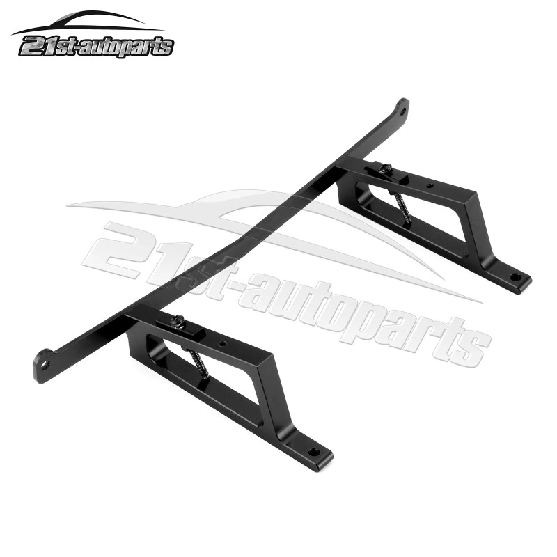 21ST_AUTOPARTS For 2015-UP Dodge Challenger Front Bumper License Plate Mount