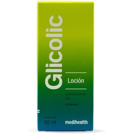 Glicolic Loción Hidratante y Exfoliante Ayuda a Mejorar Textura, Manchas, Poros Abiertos Piel Seca, Grasa o Mixta Ácido Glícolico y Complejo Hidratante Frasco con 60 ml