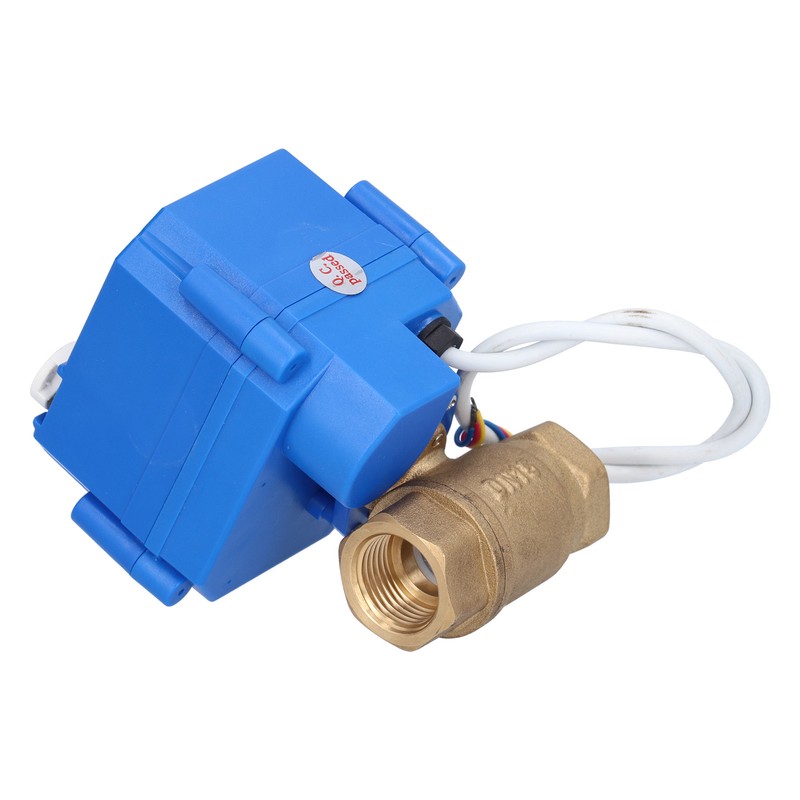 Electric Ball Valve BSP Brass Motorized Mini DN15 1/2in DC12V