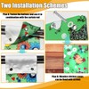 Chicken Nest Box Curtains - Home Partition Curtain for Laying