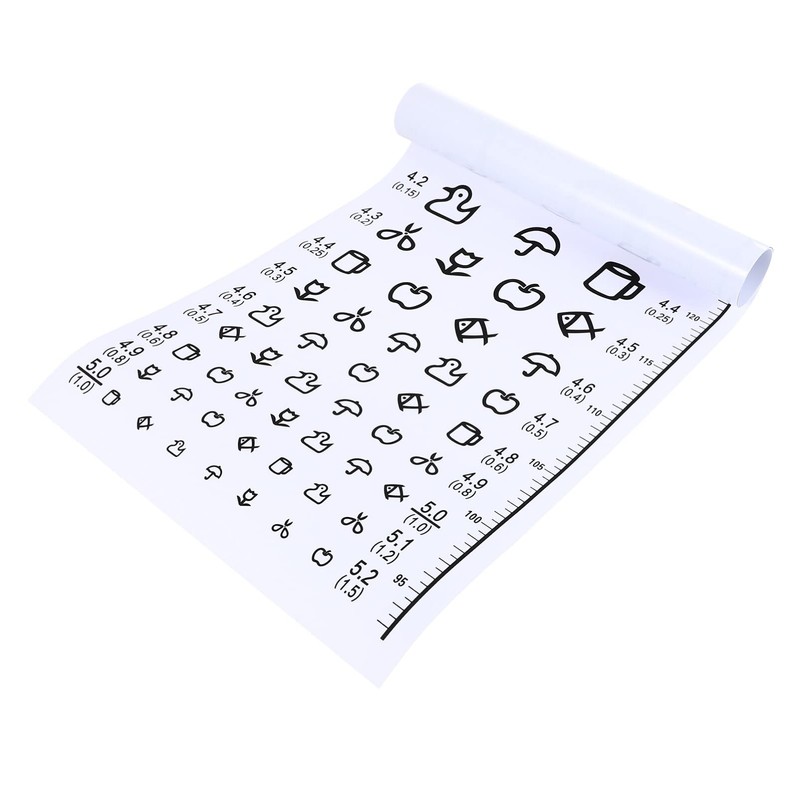 Mipcase TV Board Vision Test for Children: Vision Test Board