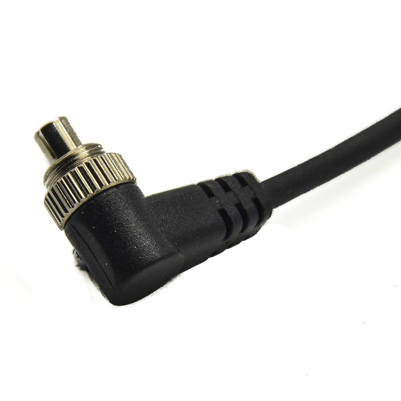 PROtastic 2.5mm to Male Flash PC Sync Coiled Cable, 30cm