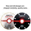 MASTEC 4 1/2 Inch Brazed Tungsten Carbide Blades,Easy Cutting for
