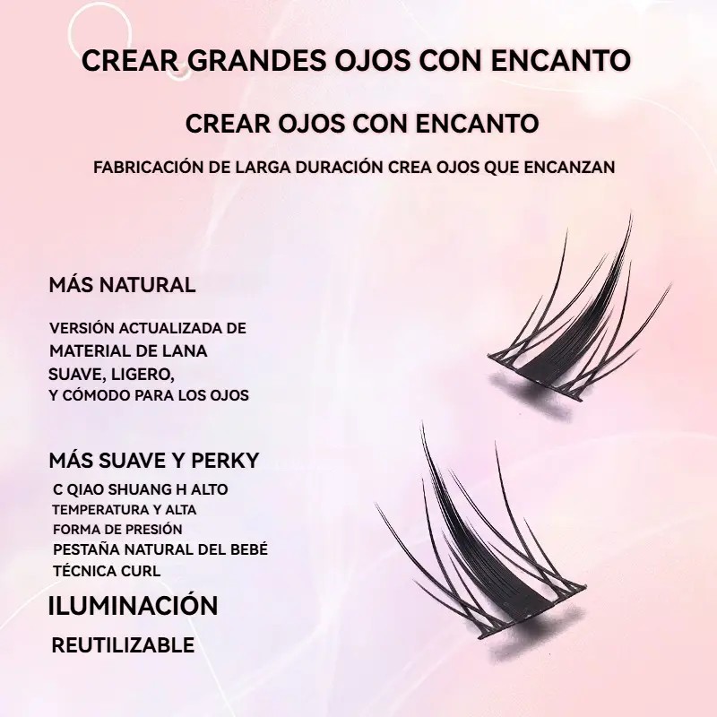 Kit Para Extensiones De Pestañas, Que Incluye Pinzas Y Pegam