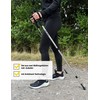 JELEX Nature Telescopic Walking Poles for Nordic Walking Adjustable Includes