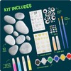 Dan&Darci Kids Rock Painting Kit - Glow in The Dark