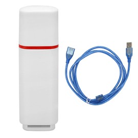 for Steam VR USB Dongle Receiver Plug and Play Wireless Dongle Receiver for Valve Index Controllers White