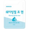 Dorco Face Cleansing Shaving Gel 3ml 60 Pieces gil / 페이스 클렌징 쉐이빙젤 3ml 60개 gil