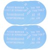 2 Sets Warning Wall Sticker Public Places Warning Sign for