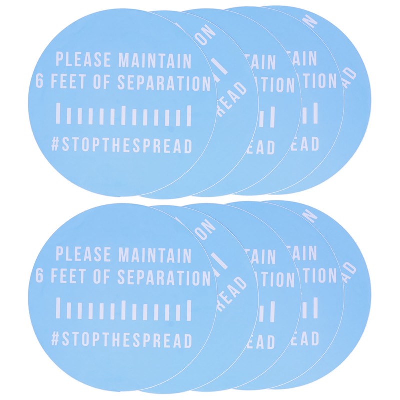 2 Sets Warning Wall Sticker Public Places Warning Sign for