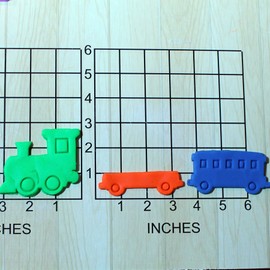 Train Set Fondant Cookie Cutter AND Stamp #1585