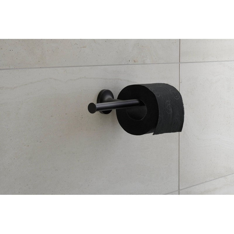 Duravit 9938 Starck T Paper roll Holder, matt Black, für
