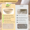 SNAILDIGIT Banneton Bread Proofing Basket Set of 2: 9 Inch