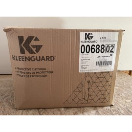 KLEENGUARD Box of 12 KLEENGUARD A70 5XL Chemical Protective Coverall w/Hood & Boot 00688