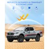 Canvcle Sunshades for 2019-2025 2026 Ford Ranger 4Door Windshield Sunshade