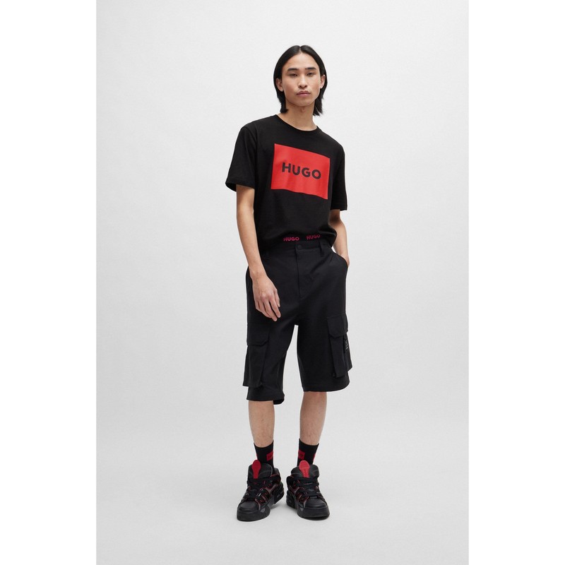 HUGO Men's T-Shirt, Black001, l