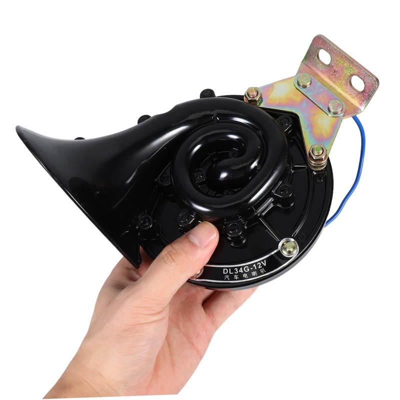 ULTECHNOVO Single Tone Snail Horn for Car Truck and Motorcycle