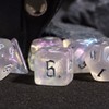 Cusdie 7Pcs/Set DND Dice Set D&D Polyhedral Dice for Dungeons