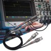 2 Packs Oscilloscope Clip Probes with BNC to Minigrabber Test