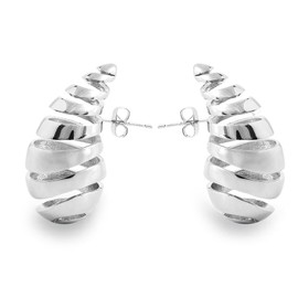 GELVTIC Chunky 18K Gold Plated Hoop Earring Silver Teardrop Earrings for Women Water Drop Lightweight Rhinestone Crystal Dangle Jewelry Wedding Bridal Bridesmaids Valentine's Gift for Woman Lover Mom